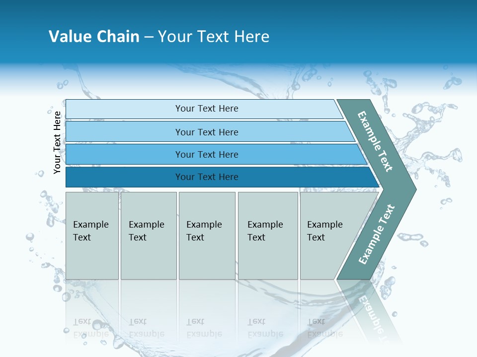 Abstract Fluid Transparent PowerPoint Template