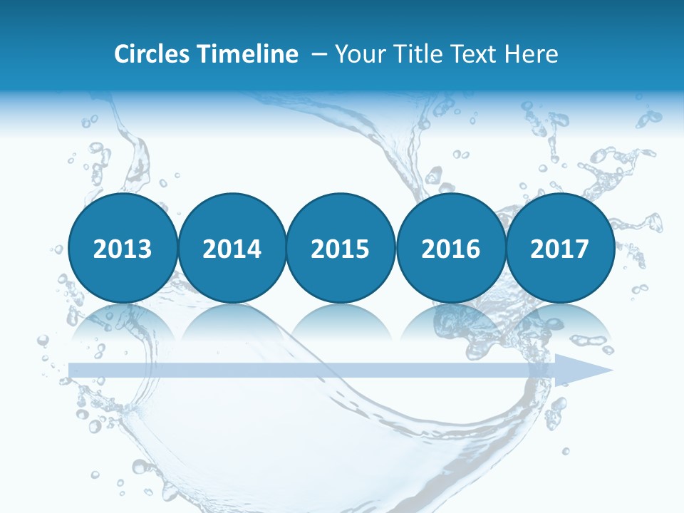 Abstract Fluid Transparent PowerPoint Template