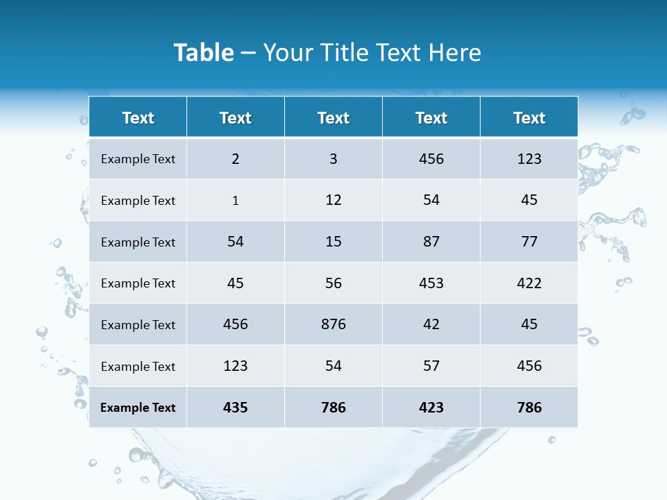 Abstract Fluid Transparent PowerPoint Template