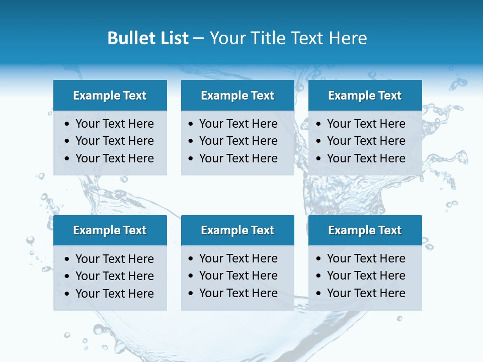 Abstract Fluid Transparent PowerPoint Template