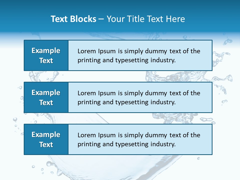 Abstract Fluid Transparent PowerPoint Template