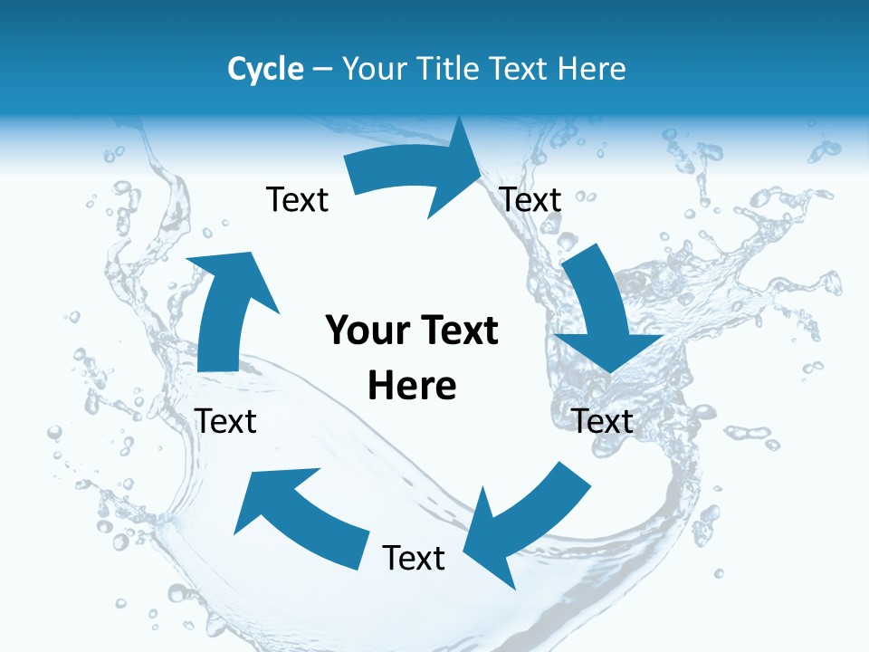 Abstract Fluid Transparent PowerPoint Template