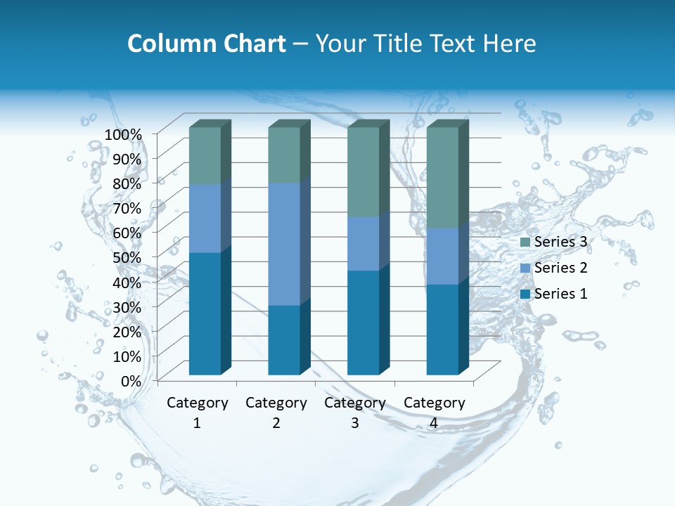 Abstract Fluid Transparent PowerPoint Template