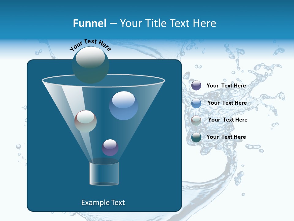 Abstract Fluid Transparent PowerPoint Template