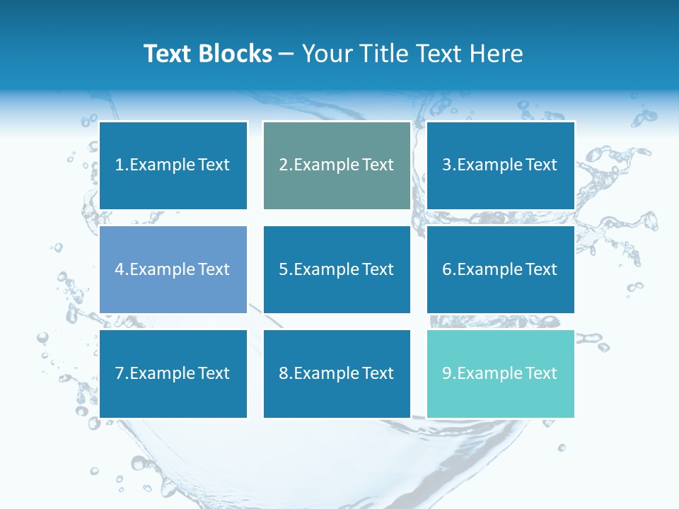 Abstract Fluid Transparent PowerPoint Template