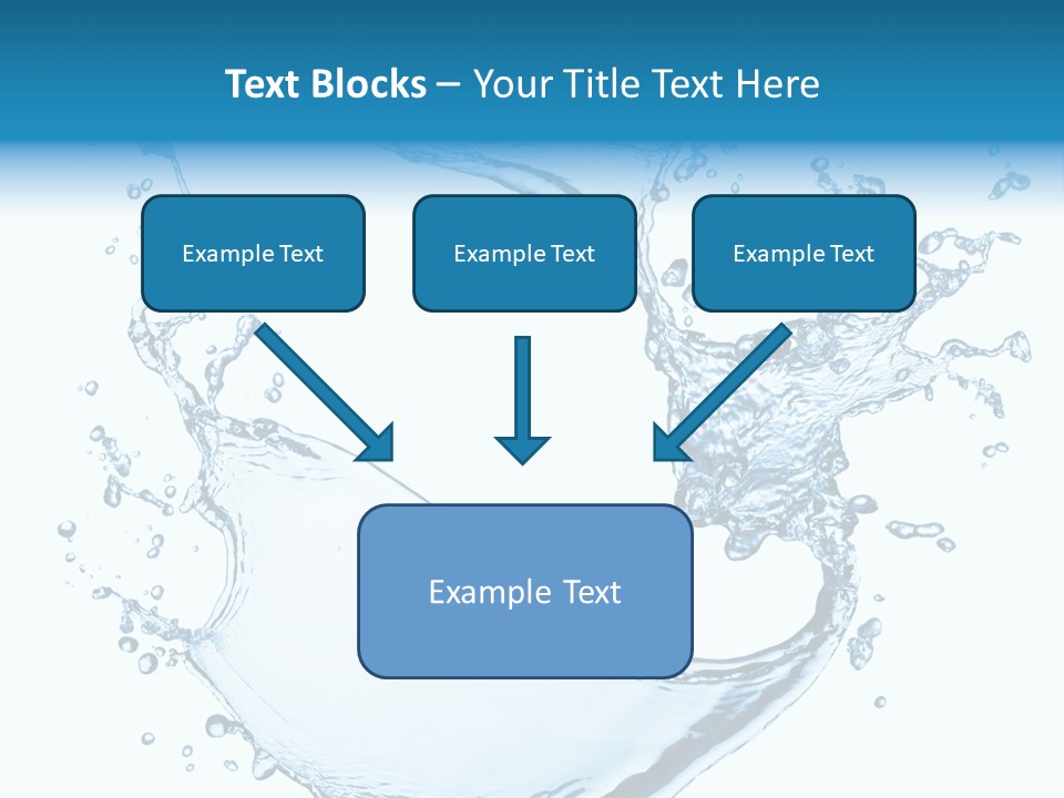 Abstract Fluid Transparent PowerPoint Template