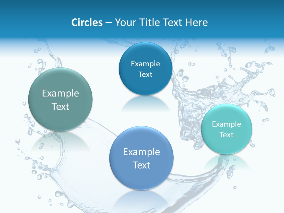 Abstract Fluid Transparent PowerPoint Template