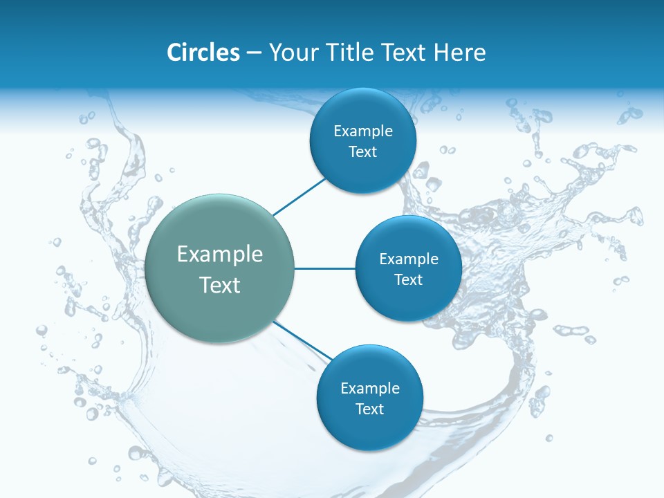 Abstract Fluid Transparent PowerPoint Template