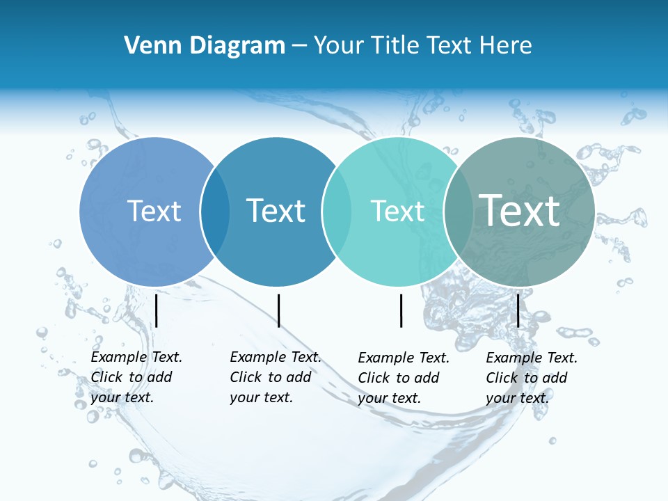 Abstract Fluid Transparent PowerPoint Template