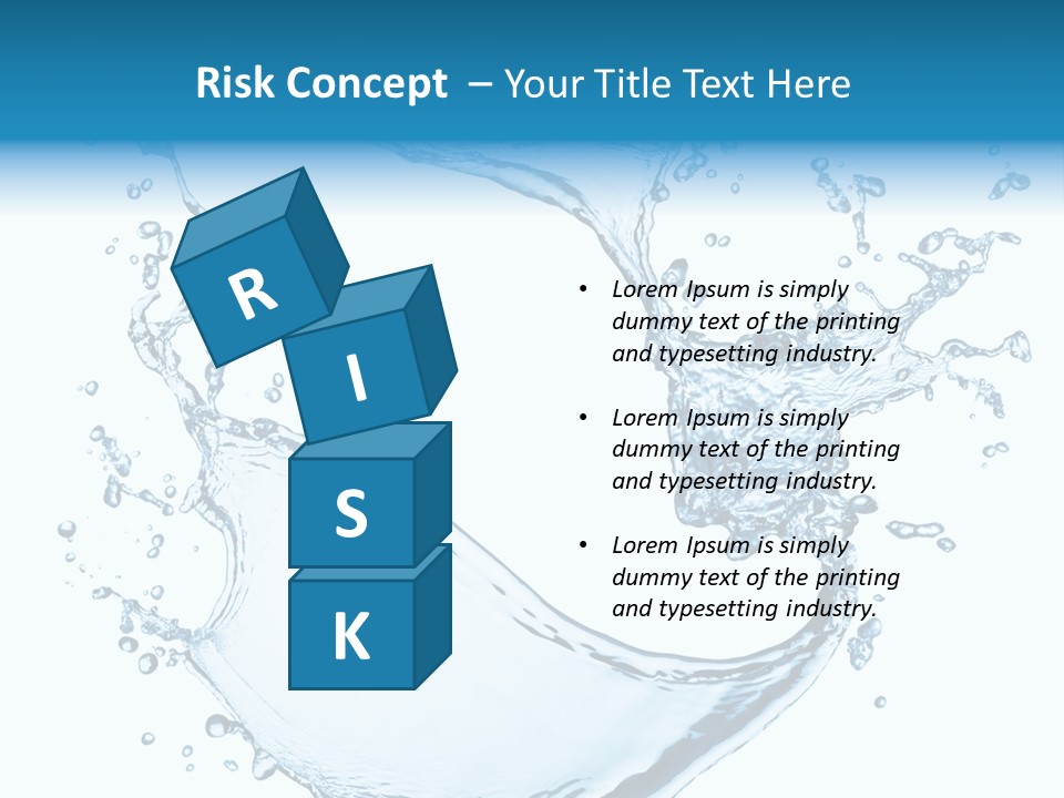 Abstract Fluid Transparent PowerPoint Template
