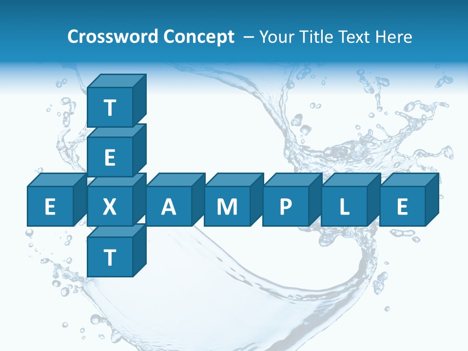 Abstract Fluid Transparent PowerPoint Template