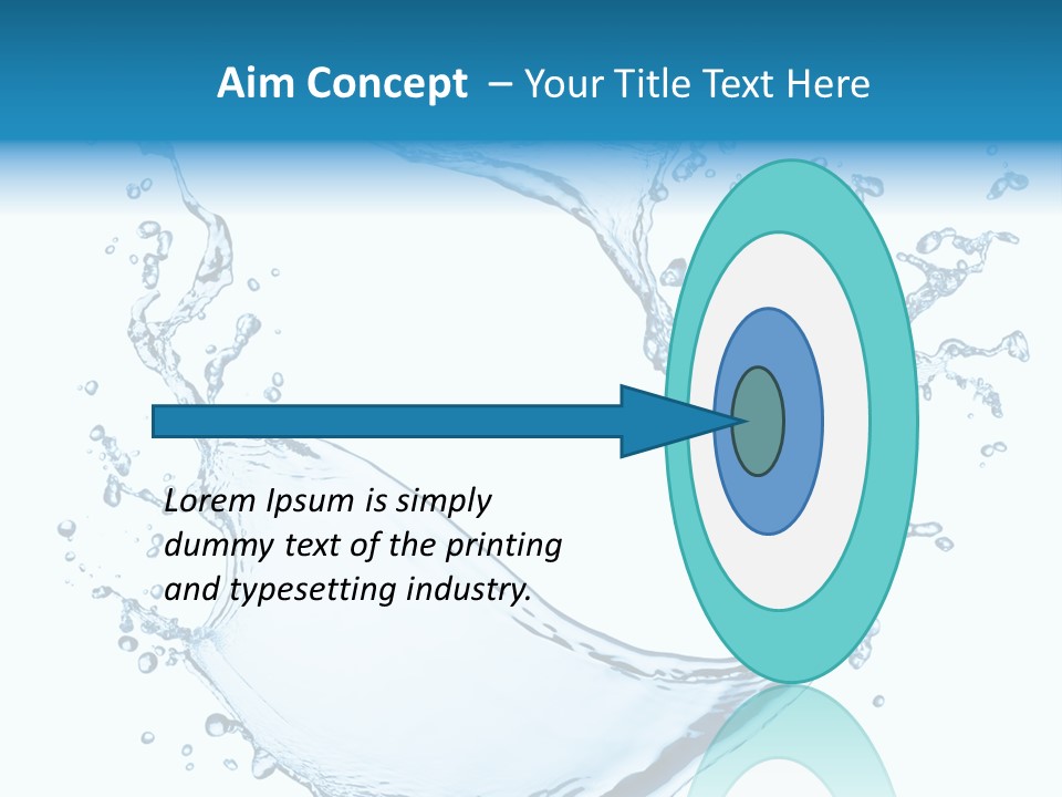 Abstract Fluid Transparent PowerPoint Template
