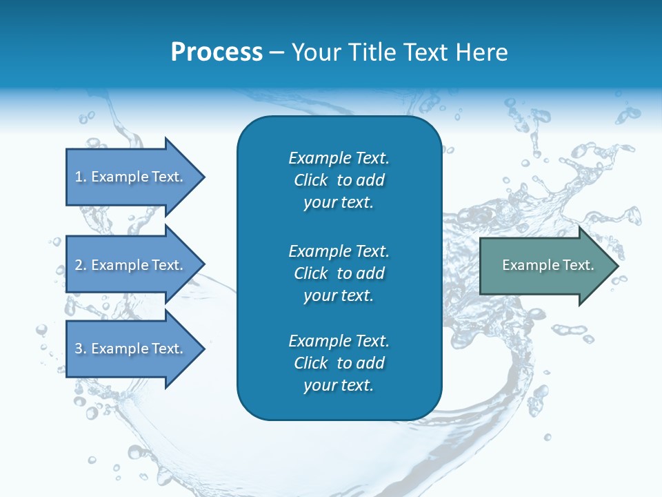 Abstract Fluid Transparent PowerPoint Template