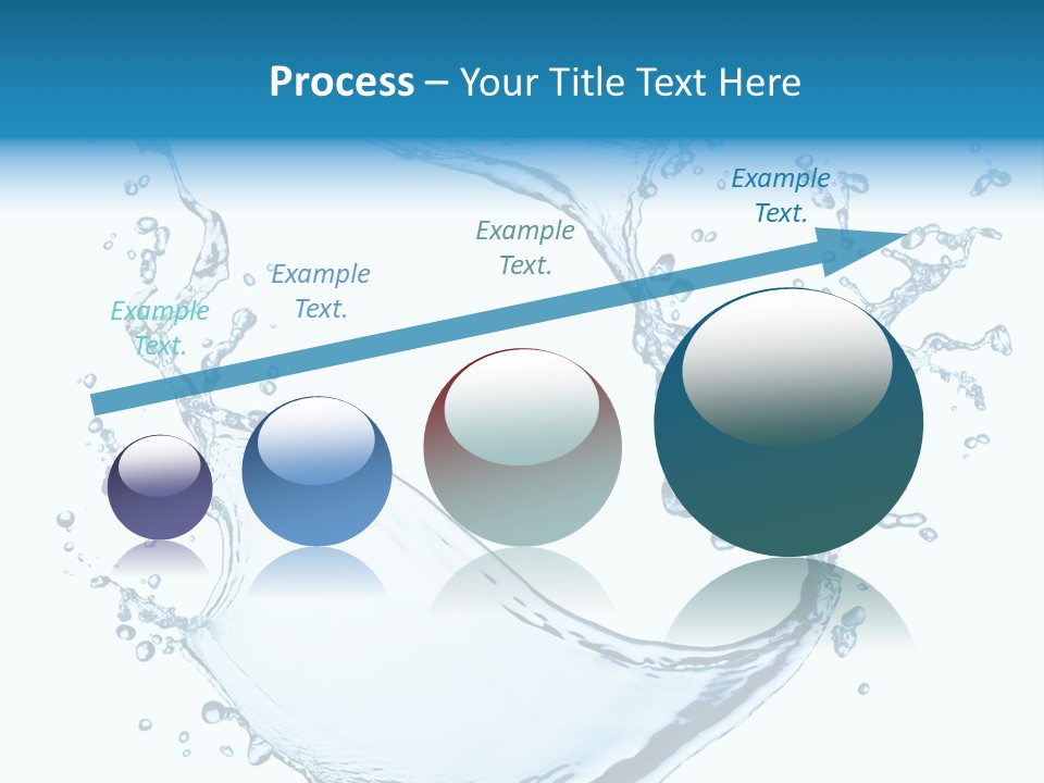 Abstract Fluid Transparent PowerPoint Template