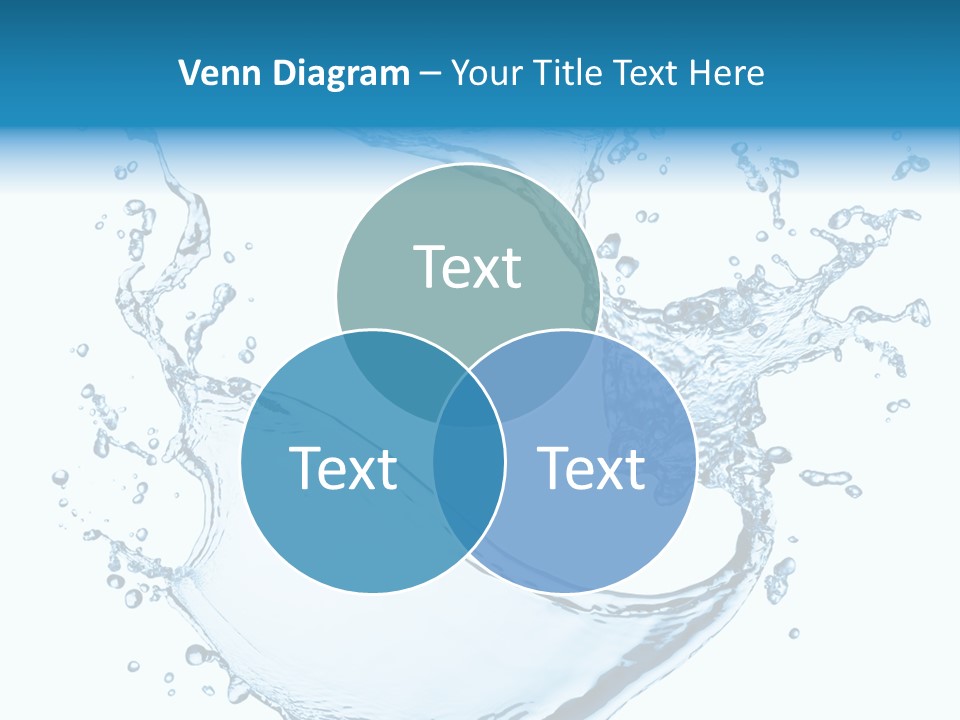 Abstract Fluid Transparent PowerPoint Template