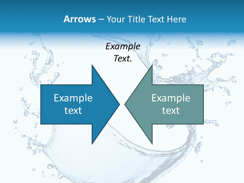Abstract Fluid Transparent PowerPoint Template