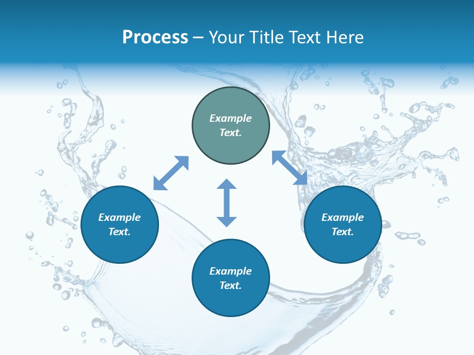 Abstract Fluid Transparent PowerPoint Template