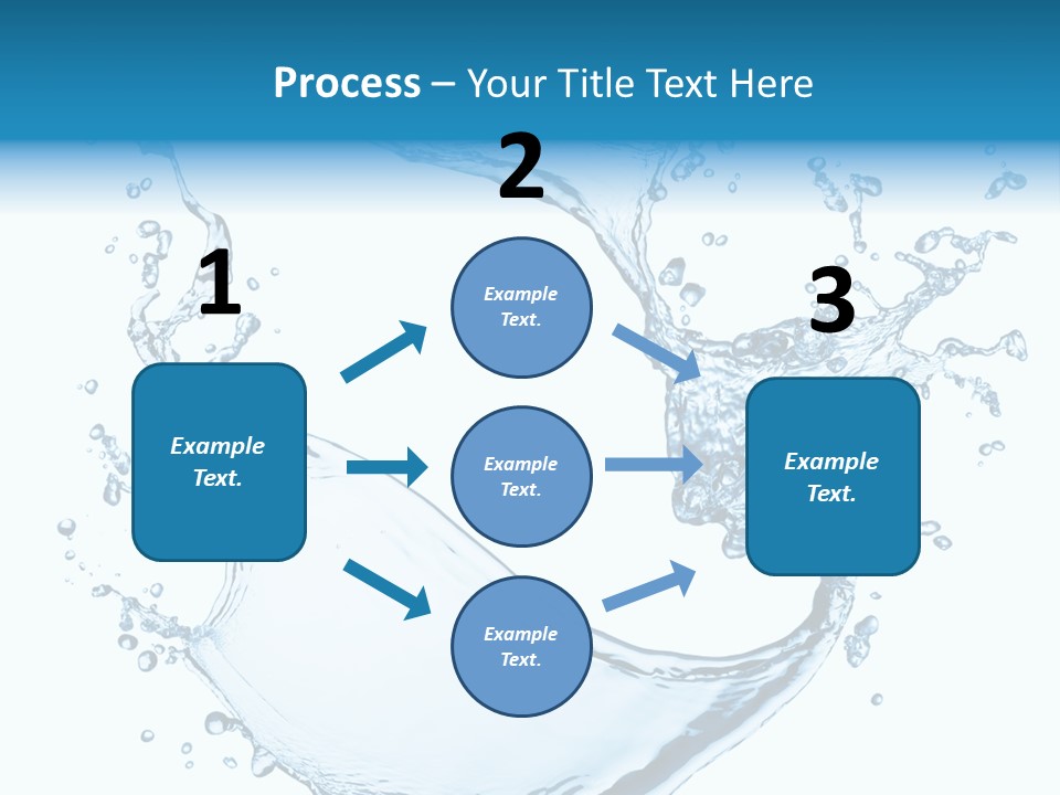 Abstract Fluid Transparent PowerPoint Template