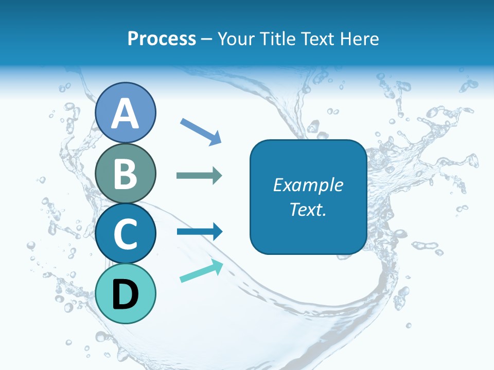 Abstract Fluid Transparent PowerPoint Template