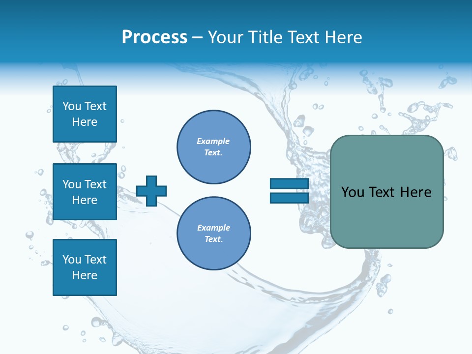 Abstract Fluid Transparent PowerPoint Template