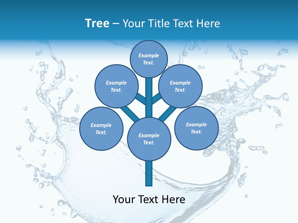 Abstract Fluid Transparent PowerPoint Template