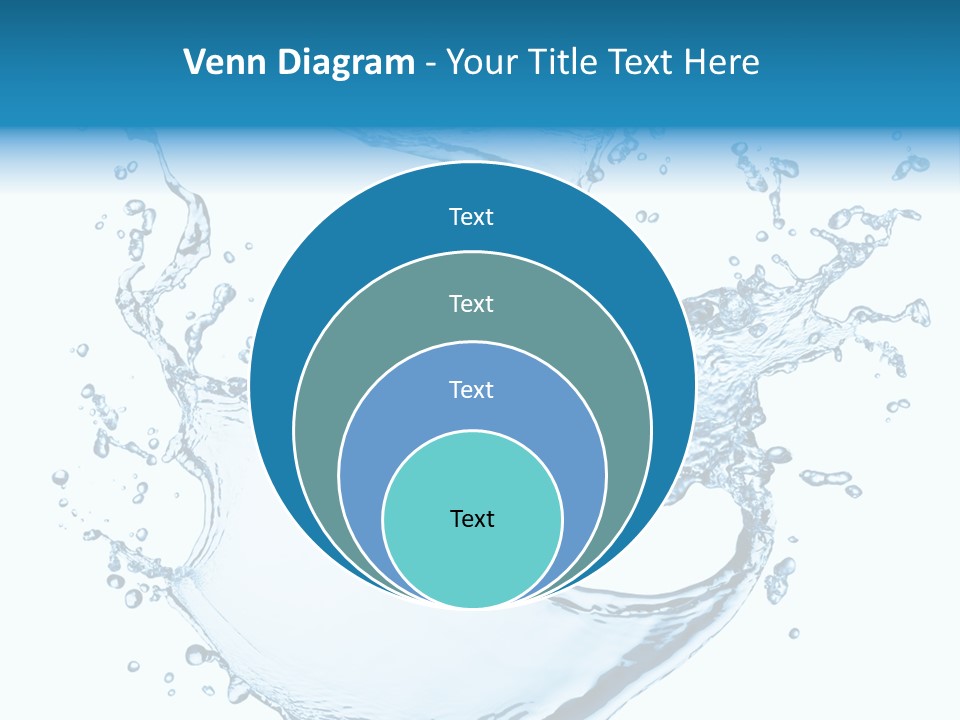 Abstract Fluid Transparent PowerPoint Template