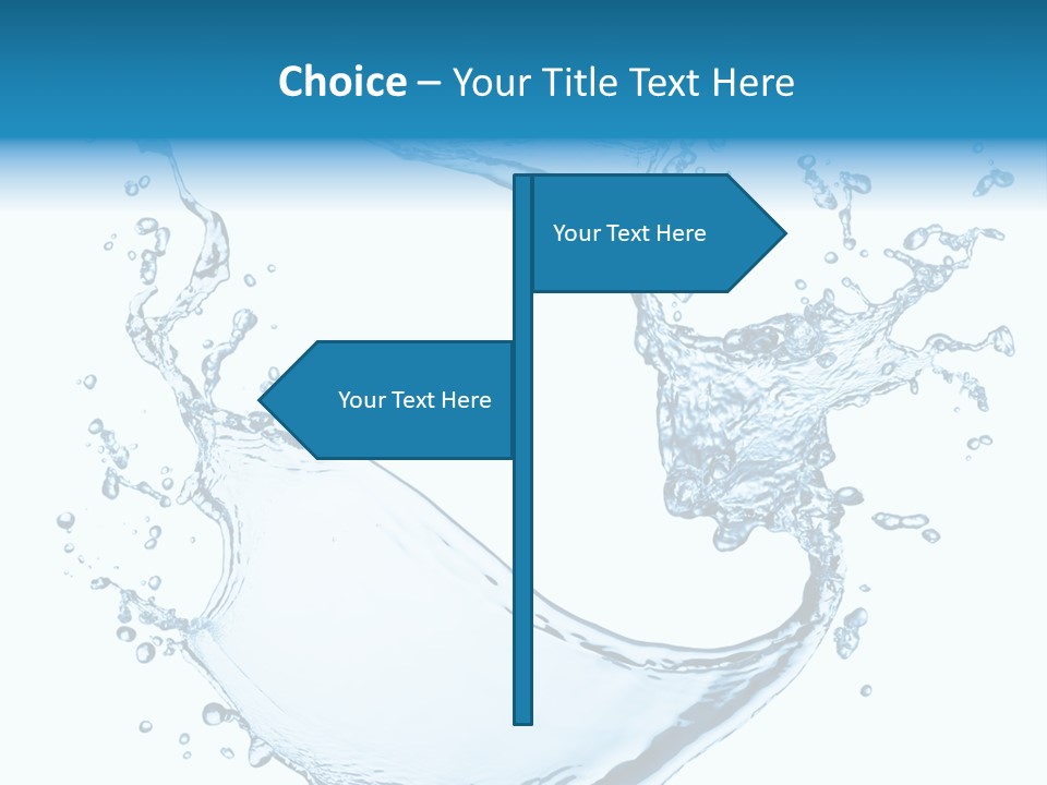 Abstract Fluid Transparent PowerPoint Template
