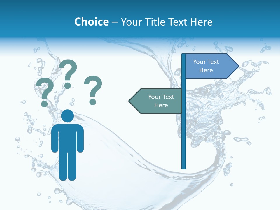 Abstract Fluid Transparent PowerPoint Template