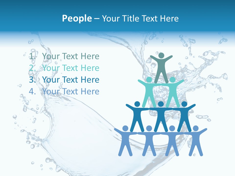 Abstract Fluid Transparent PowerPoint Template