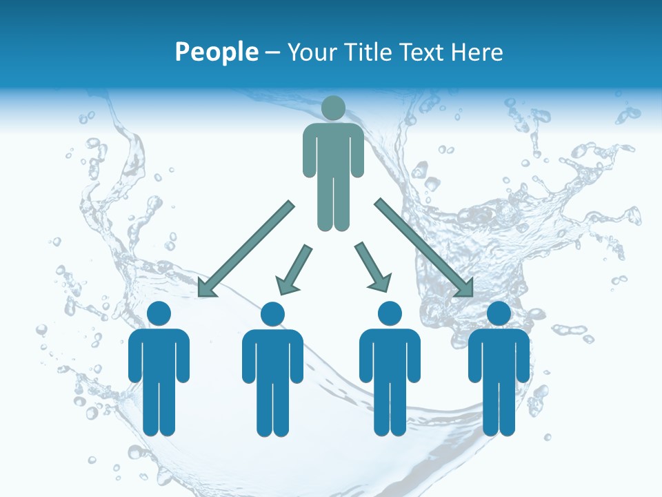 Abstract Fluid Transparent PowerPoint Template