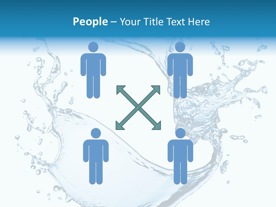 Abstract Fluid Transparent PowerPoint Template