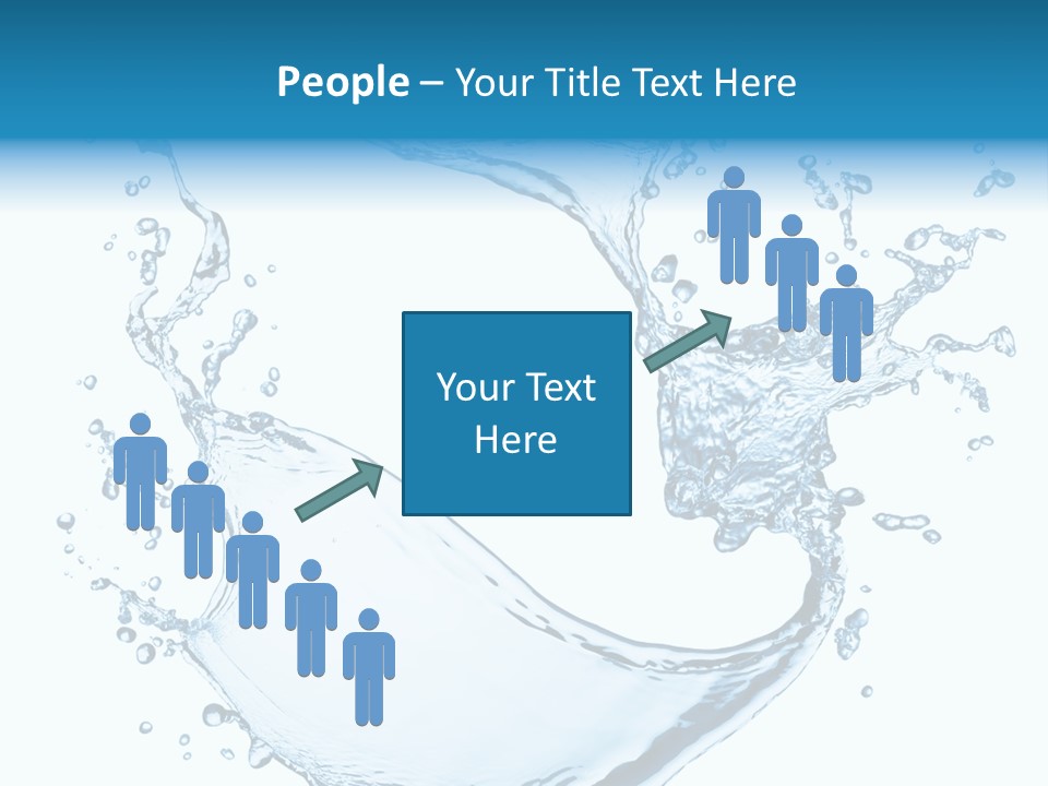 Abstract Fluid Transparent PowerPoint Template