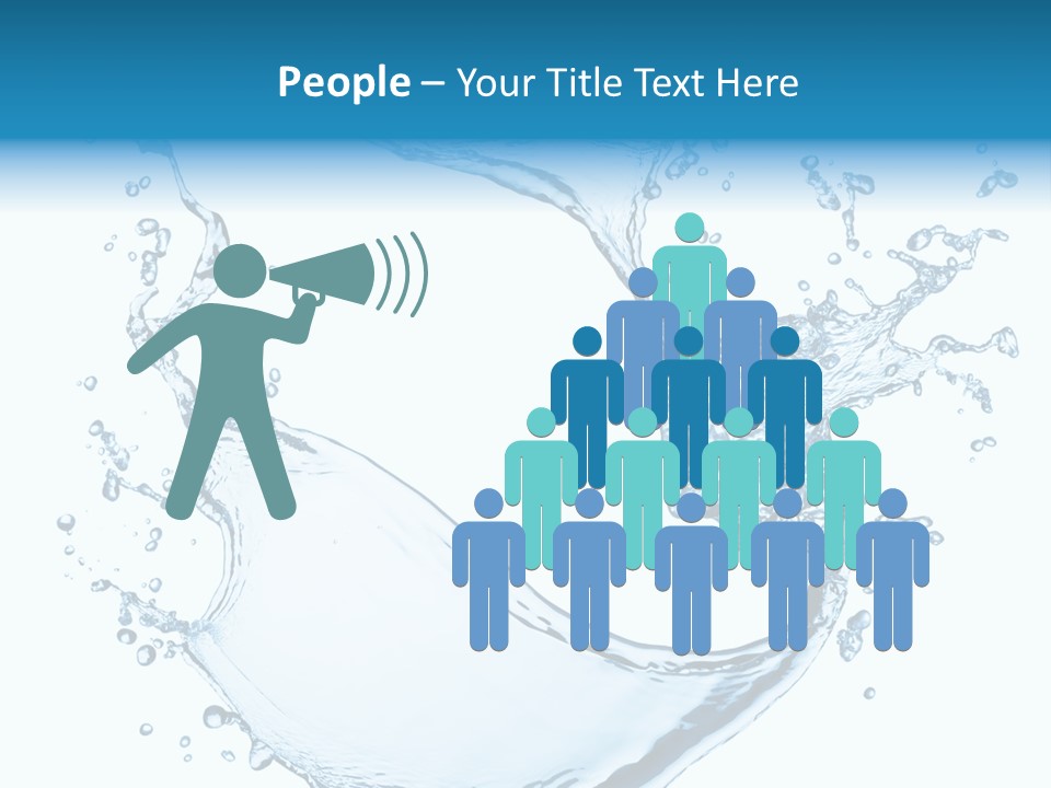 Abstract Fluid Transparent PowerPoint Template