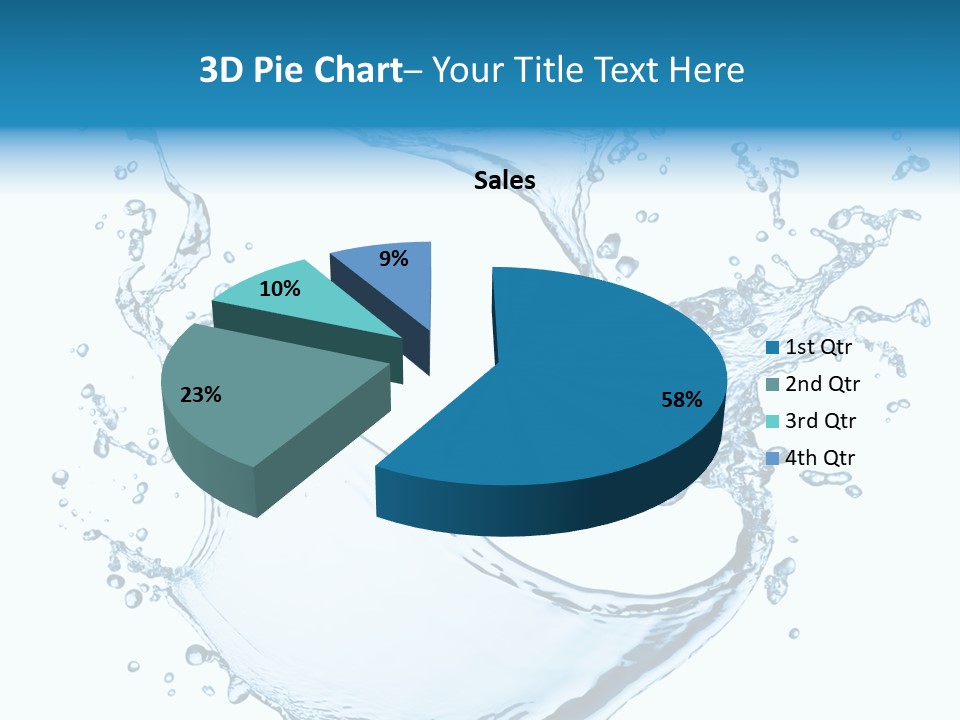 Abstract Fluid Transparent PowerPoint Template