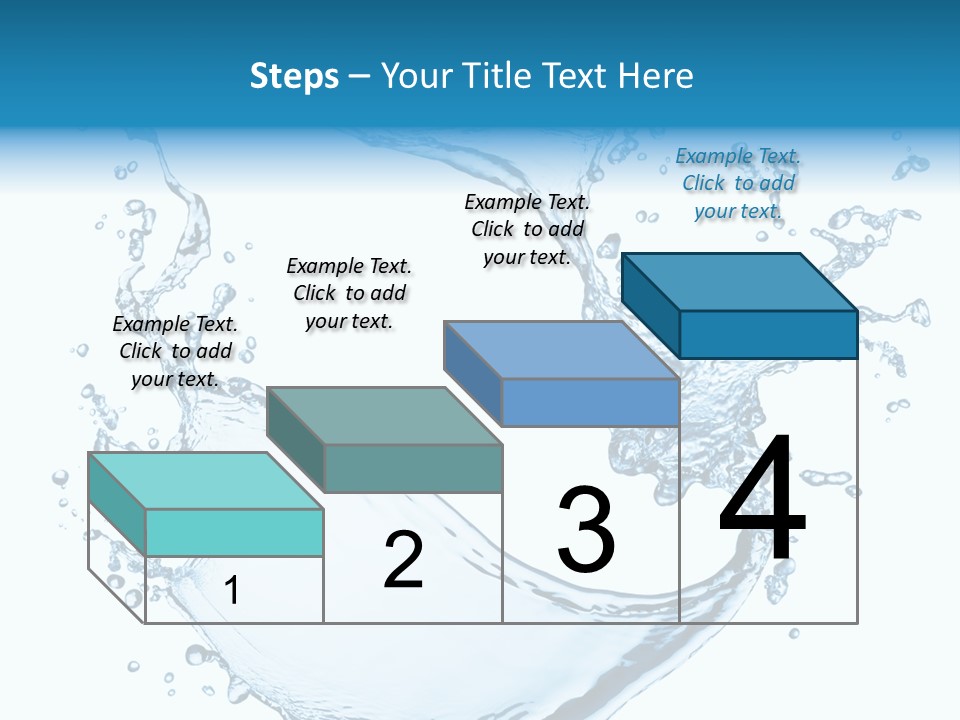 Abstract Fluid Transparent PowerPoint Template