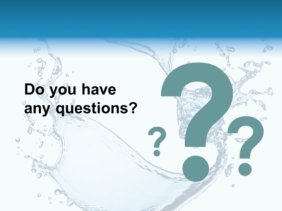 Abstract Fluid Transparent PowerPoint Template