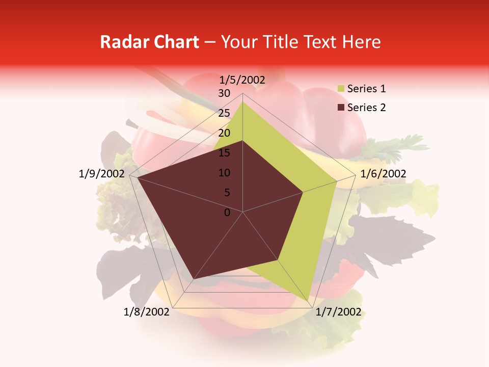 Health Red Appetiser PowerPoint Template