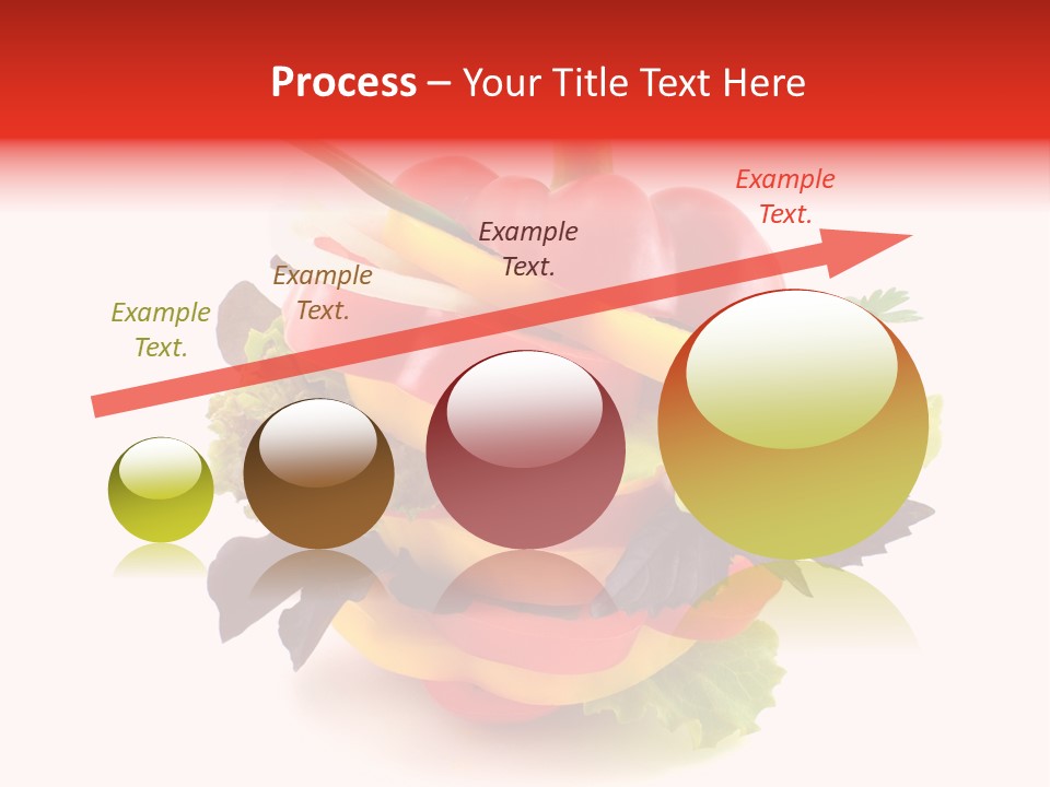 Health Red Appetiser PowerPoint Template