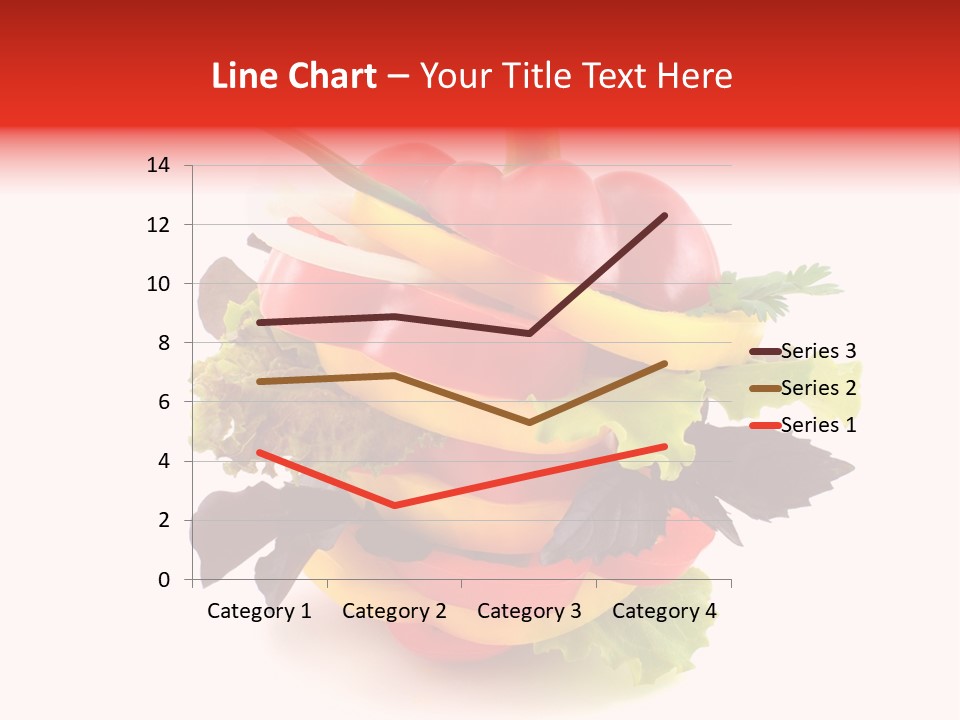 Health Red Appetiser PowerPoint Template