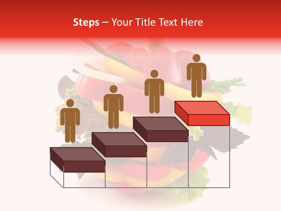 Health Red Appetiser PowerPoint Template