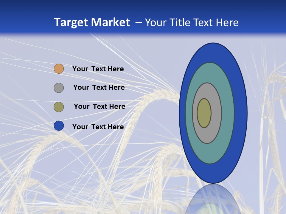 Wheat Ear Wheat Field Summer PowerPoint Template