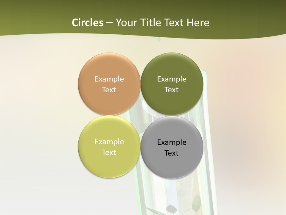 Flask Affected Genetical PowerPoint Template