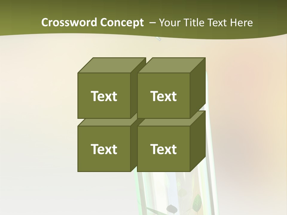 Flask Affected Genetical PowerPoint Template