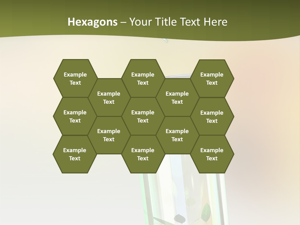Flask Affected Genetical PowerPoint Template