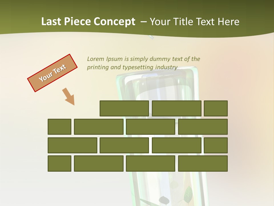 Flask Affected Genetical PowerPoint Template