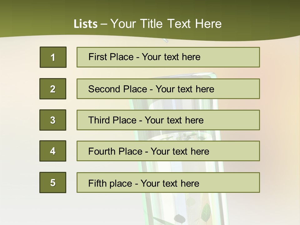 Flask Affected Genetical PowerPoint Template