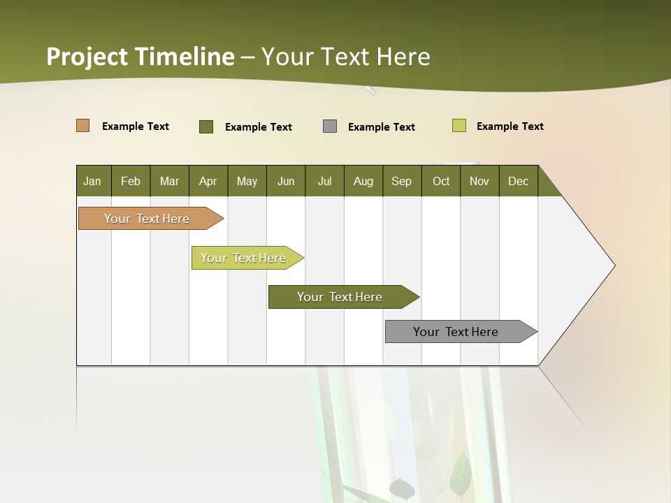 Flask Affected Genetical PowerPoint Template