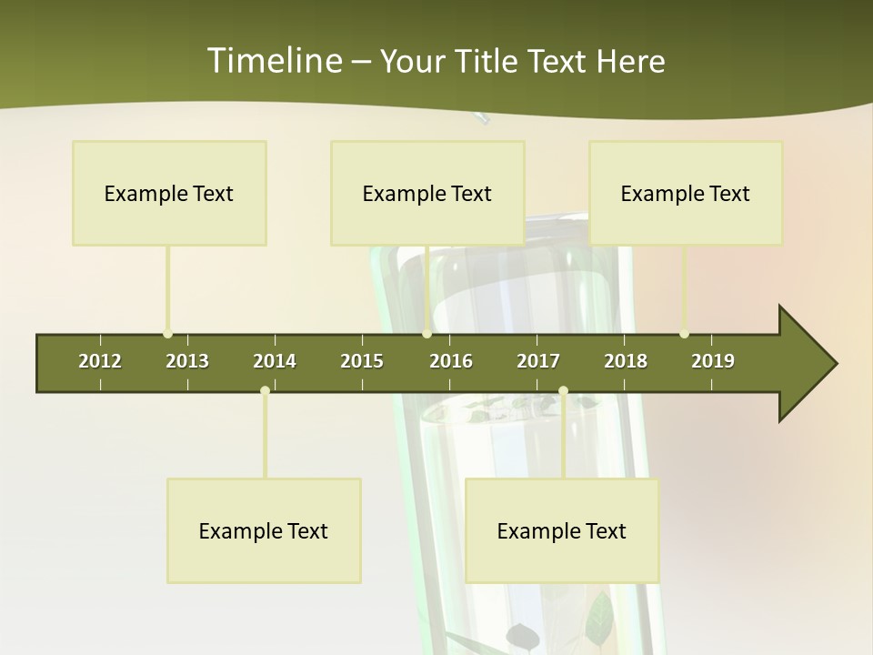 Flask Affected Genetical PowerPoint Template