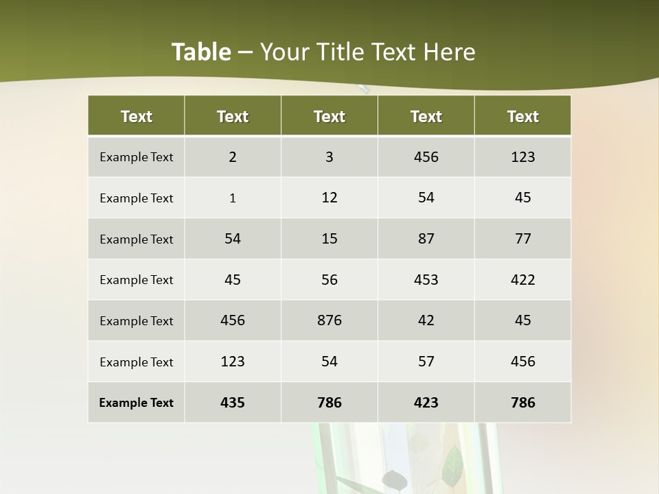 Flask Affected Genetical PowerPoint Template