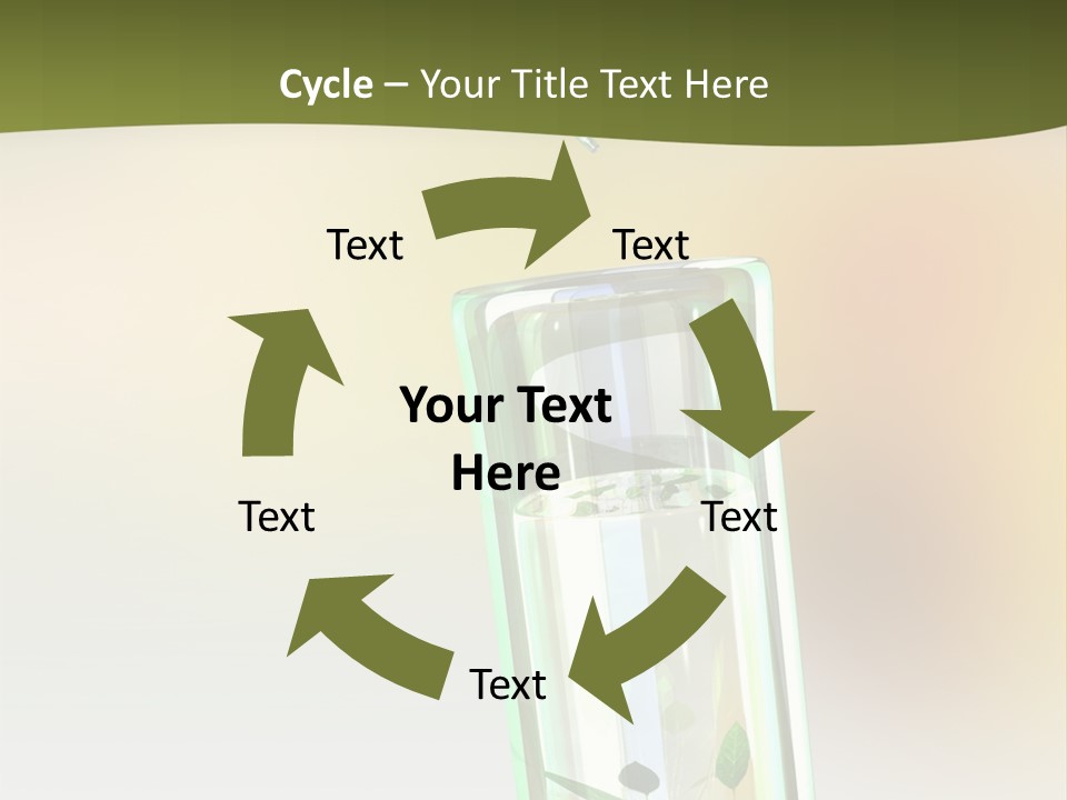 Flask Affected Genetical PowerPoint Template